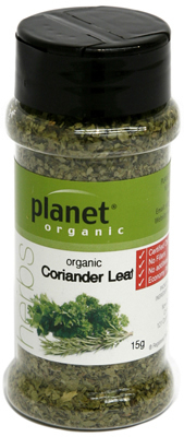 Coriander Leaf Planet Organic Certified Organic (15g, shaker)